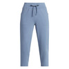 ATHLETIC WORKS WOMEN'S KNIT CAPRI PANTS - SIZE: WOMEN 2XL - MOONSTONE New