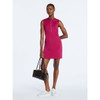 SCOOP WOMEN'S SCUBAKNIT MOTO DRESS - SIZE: WOMEN S (4-6) - MAGENTA BERRY New