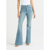 SOFIA BY SOFIA VERGARA WOMEN'S MELISA HIGH RISE FLARE JEANS SIZE: 4 - LIGHT WASH New