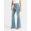 SOFIA BY SOFIA VERGARA WOMEN'S MELISA HIGH RISE FLARE JEANS SIZE: 4 - LIGHT WASH New