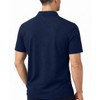 JAMES TAILOR MEN'S SHORT SLEEVE KNIT BUTTON DOWN SHIRT - SIZE: MEN L - NAVY New