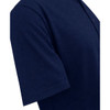 JAMES TAILOR MEN'S SHORT SLEEVE KNIT BUTTON DOWN SHIRT - SIZE: MEN L - NAVY New