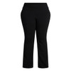 TERRA & SKY WOMEN'S PLUS FLARE LEGGINGS (20W-22W) - SIZE: WOMEN 2X - BLACK SOOT New