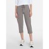 ATHLETIC WORKS WOMEN'S KNIT CAPRI PANTS 22" INSEAM - SIZE: 3X - MANATEE TAUPE New