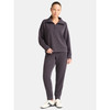 AVIA WOMEN'S SCUBAKNIT QUARTER ZIP PULLOVER - SIZE: WOMEN S - SANDWASHED BLACK