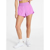 AVIA WOMEN'S RUNNING SHORTS WITH BIKE LINER, 3" INSEAM - SIZE: S (4-6) - FLEUR New