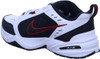 NIKE MEN'S AIR MONARCH IV GYMNASTICS SHOE - SIZE: MEN 11.5 - WHITE BLACK RED