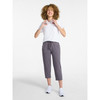 ATHLETIC WORKS WOMEN'S KNIT CAPRI PANTS, 22" INSEAM - SIZE: WOMEN 2X - GRAY ASH New