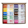CRAYOLA FINE LINE MARKERS LUSH FINE LINE CLASSPACK BLAZER P BLUE 2.5MM 200CT New