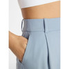 AVIA PLEATED INTERLOCK PANTS - SIZE: WOMEN M - FADED ASPHALT New