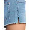 NO BOUNDARIES WOMEN'S MID-RISE DENIM SHORTS, 3" INSEAM - SIZE: 4 - MEDIUM WASH New