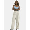 TIME AND TRU SLOUCHY TAILORED PANTS - SIZE: WOMEN 2 - PAPYRUS BEIGE New