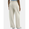 TIME AND TRU SLOUCHY TAILORED PANTS - SIZE: WOMEN 2 - PAPYRUS BEIGE New