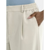 TIME AND TRU SLOUCHY TAILORED PANTS - SIZE: WOMEN 2 - PAPYRUS BEIGE New