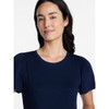 TIME AND TRU WOMEN'S PLUS COTTON SWING DRESS SHORT SLEEVES SIZES 2XL - DARK NAVY New