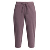 ATHLETIC WORKS WOMEN'S PLUS KNIT CAPRI PANTS 22" INSEAM SIZE: 2XL - PURPLE BEECH New