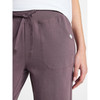 ATHLETIC WORKS WOMEN'S PLUS KNIT CAPRI PANTS 22" INSEAM SIZE: 2XL - PURPLE BEECH New