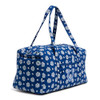 VERA BRADLEY INDIANAPOLIS COLTS LARGE TRAVEL DUFFEL BAG BANDANA BLUE  - BLUE New