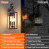YOCHOICE 19" Large Outdoor Wall Lights - 3 Light, Brown B06138P - Brown