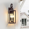 YOCHOICE 19" Large Outdoor Wall Lights - 3 Light, Brown B06138P - Brown