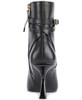 KL443438 KARL LAGERFELD WOMEN'S KARLY POINTED TOE HEELED ANKLE BOOTIE BLACK 6