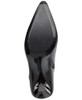 KL443438 KARL LAGERFELD WOMEN'S KARLY POINTED TOE HEELED ANKLE BOOTIE BLACK 6