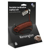 KENSINGTON PORTABLE COMBINATION CABLE LOCK DEVICES - RED, K64671AM