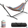 SORBUS 2-Person Luxury Hammock with Steel Stand- 60" Large Bed Heavy Duty