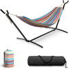 SORBUS 2-Person Luxury Hammock with Steel Stand- 60" Large Bed Heavy Duty