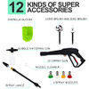 ELEVON ELECTRIC HIGH PRESSURE WASHER PACK 2030 PSI, 1.8 GPM, 1800-WATT - GREEN