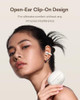 BASEUS BOWIE OPEN EAR CLIP ON EARBUDS ADAPTIVE COMFORT MC1 - WHITE