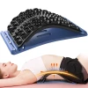 GENERIC BACK STRETCHER FOR LOWER BACK PAIN RELIEF - BLACK/BLUE
