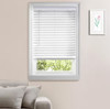 HOME DECORATORS COLLECTION CORDLESS FAUX WOOD BLINDS - WHITE