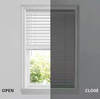 HOME DECORATORS COLLECTION CORDLESS FAUX WOOD BLINDS - WHITE