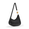 STEVE MADDEN LUCKYY ASYMMETRICAL SHOULDER BAG - BLACK New