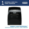 KIMBERLY-CLARK PROFESSIONAL SANITOUCH MANUAL HARD ROLL PAPER TOWEL DISPENSER