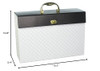U BRANDS MODERN-NOIR EXPANDABLE FILE 19 POCKET, WHITE (201A0206) - WHITE New