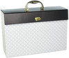 U BRANDS MODERN-NOIR EXPANDABLE FILE 19 POCKET, WHITE (201A0206) - WHITE New