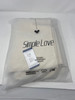 SIMPLE LOVE ADULT'S EUROPEAN FLAX LINEN 2 PIECE SHEET SET QUEEN - BEIGE