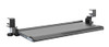 KANTEK DESK CLAMP TILTING KEYBOARD TRAY 5 TILT ANGLES SLIDES UNDER DESK - BLACK