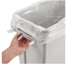 RUBBERMAID SLIM JIM TRASH CAN - 23 GALLON, GRAY 1 PACK - GRAY
