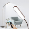 OUTON LED FLOOR LAMP FOR LIVING ROOM, DIMMABLE READING LAMP - BROWN New