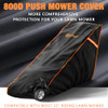 GREENER LAWN MOWER COVER 800D POLYESTER OXFORD WATERPROOF 89.7''L*25''W*38.9''H New