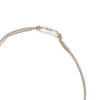 ALLSAINTS JEWELRY WOMEN'S APRIL WRAP STRAND NECKLACE - SILVER TWO - SIZE LARGE New