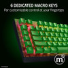 RAZER BLACKWIDOW V4 X MECHANICAL KEYBOARD GREEN SWITCHES TACTILE CLICKY EDITION New
