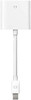 APPLE MINI DISPLAYPORT TO DVI ADAPTER - WHITE