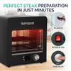 LUMA COMFORT LUMA® BY NEWAIR ELECTRIC GRILL FOR STEAKS | 1450°F INFRARED - BLACK