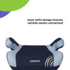 COSCO TOPSIDE BACKLESS COSCO BOOSTER CAR SEAT, RAINBOW