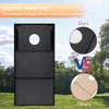 YEELOON Cornhole Set, Regulation/Tailgate Size Cornhole Boards 4x2/3x2 - Natural