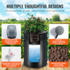 VEVOR DWC HYDROPONICS GROW SYSTEM WITH TOP DRIP KIT EHW0004C-DR - BLACK